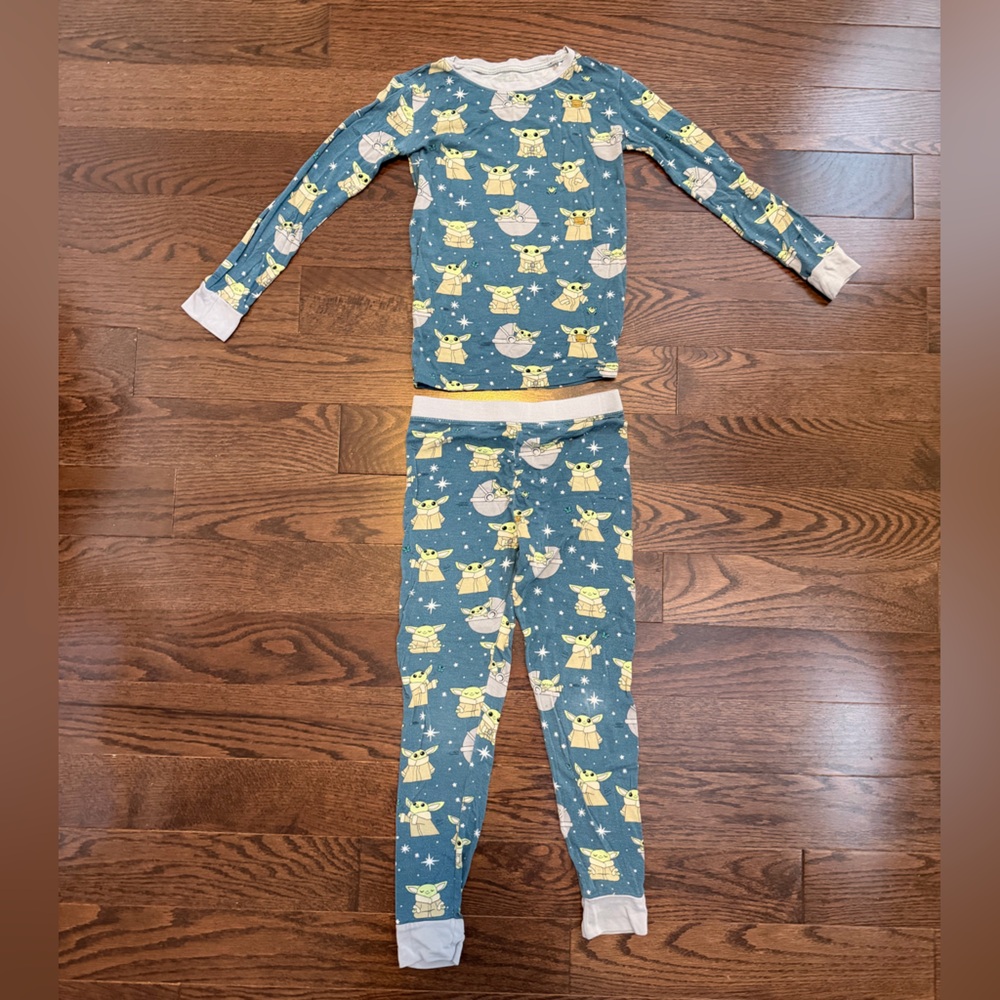 Disney Star Wars Grogi Little Sleepies Pajamas Long Sleeve Pants 5/6